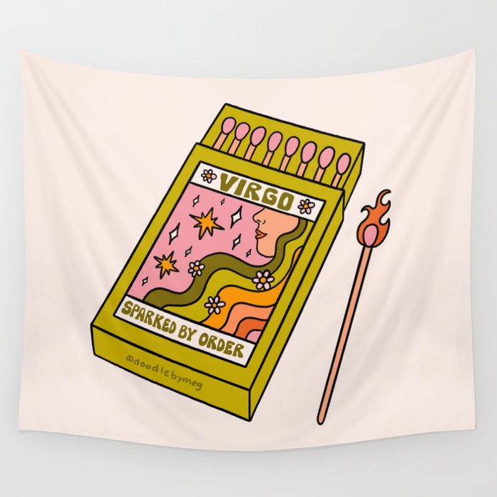 Virgo Matchbox Wall Tapestry Gallery Image 4