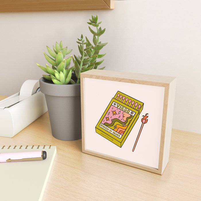 Virgo Matchbox Mini Art Print – Society6