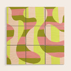 Watermelon Curve Wood Wall Art Gallery Image 1