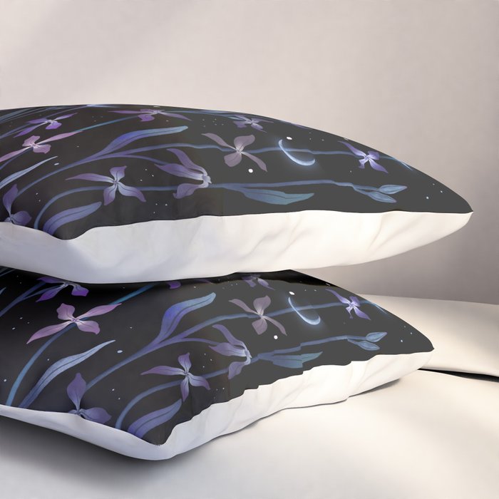 Greeting the Moon - Matthiola Pillow Sham Gallery Image 3
