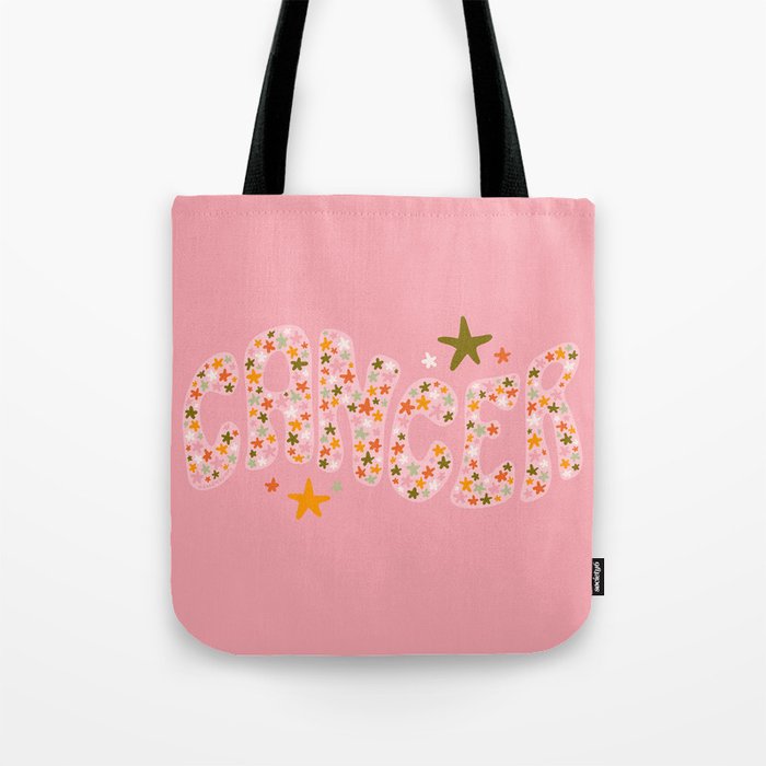 Starry Cancer Tote Bag Gallery Image 1