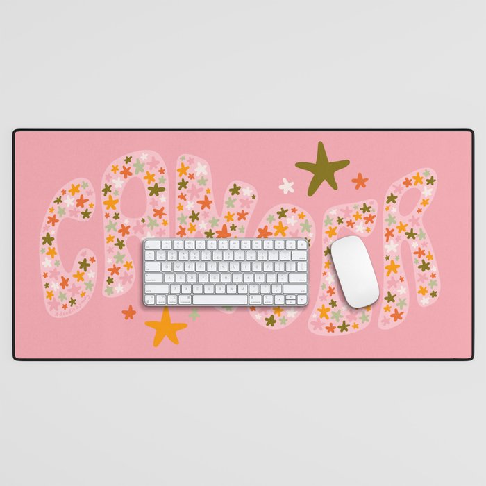 Starry Cancer Desk Mat Gallery Image 1