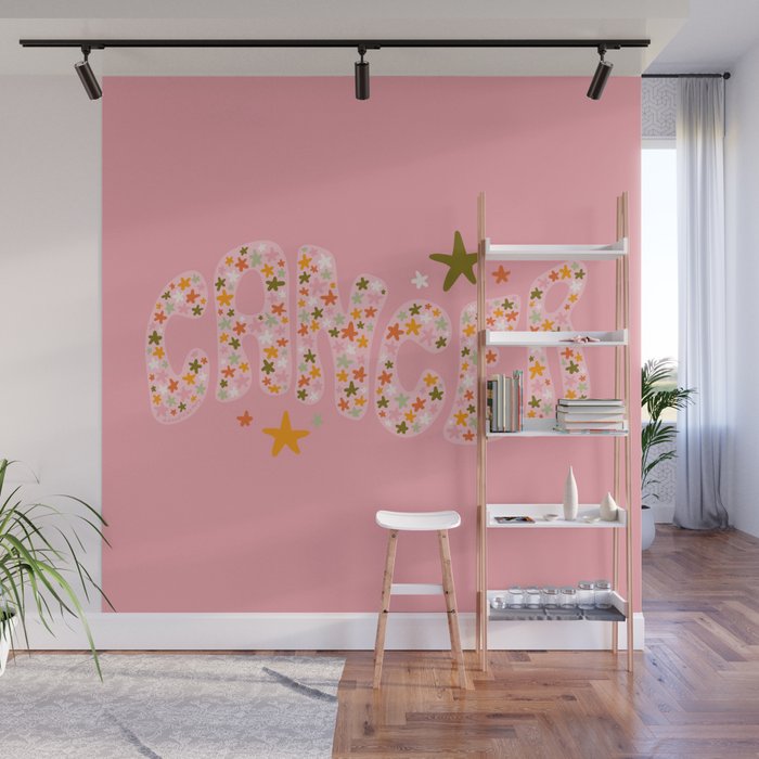 Starry Cancer Wall Mural Gallery Image 1