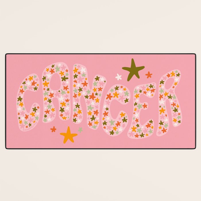 Starry Cancer Desk Mat Gallery Image 3