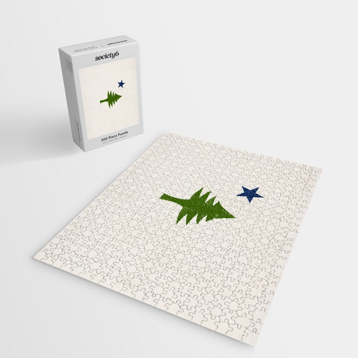 Original Maine Flag Jigsaw Puzzle Gallery Image 2