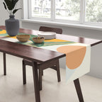 Leaf Design 03 Table Runner Gallery Image 2