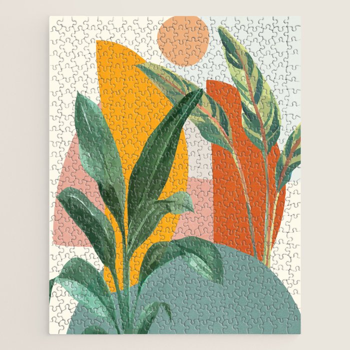 Leaf Design 03 Jigsaw Puzzle Gallery Image 1