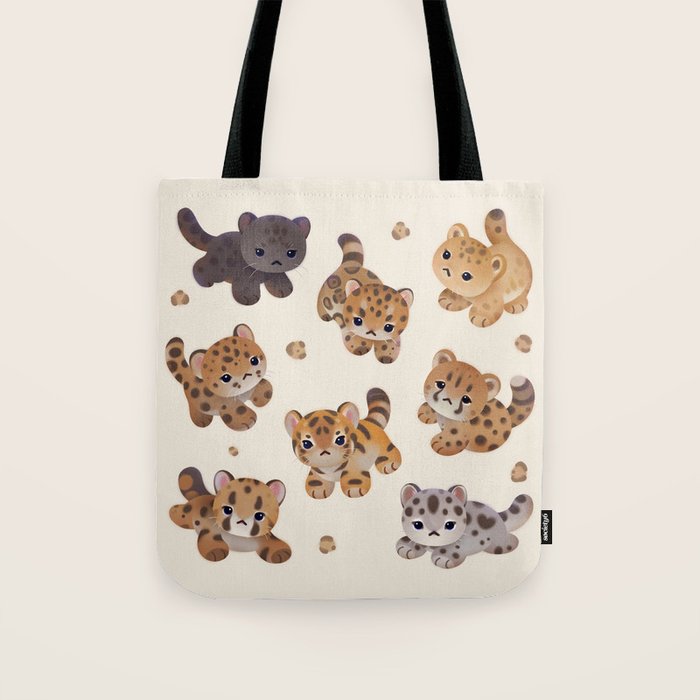 The year of big cat cubs Tote Bag Gallery Image 1