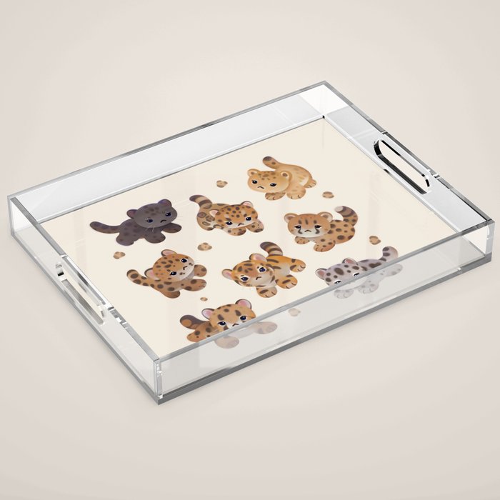 The year of big cat cubs Acrylic Tray Gallery Image 1