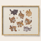 The year of big cat cubs Serving Tray Gallery Image 1
