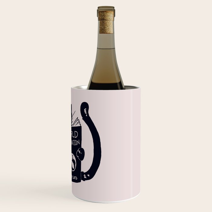 World Domination For Cats Wine Chiller Gallery Image 3