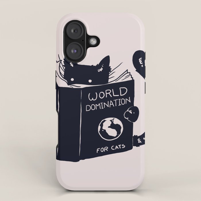 World Domination For Cats iPhone Case Gallery Image 1