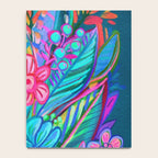 Exuberant Bouquet in Aqua, Fuchsia and Emerald Notebook Gallery Image 4
