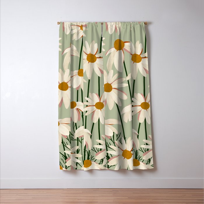 Flower Market London inspiration Window Curtain Gallery Image 3