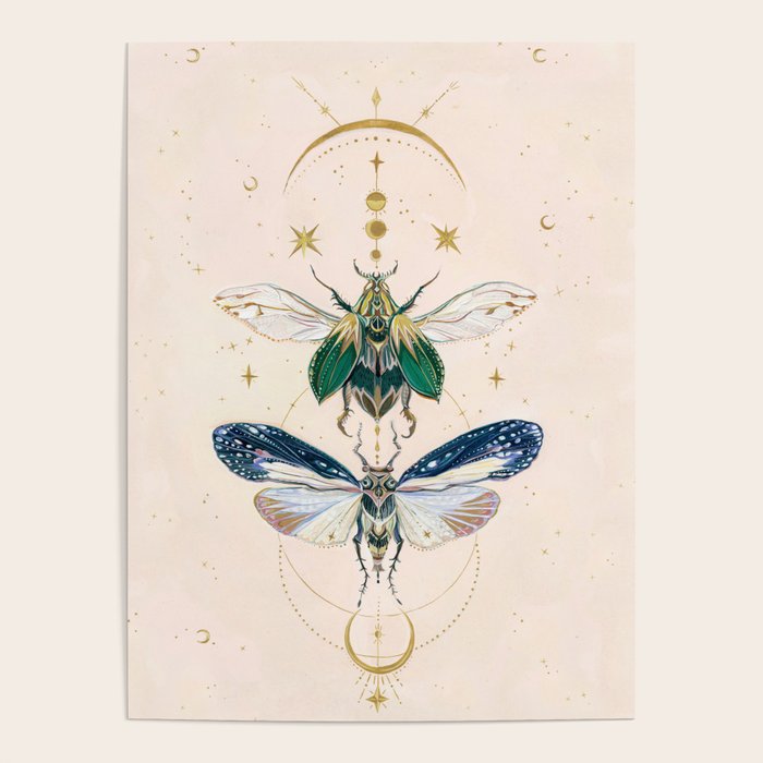 Moon insects Poster Gallery Image 1