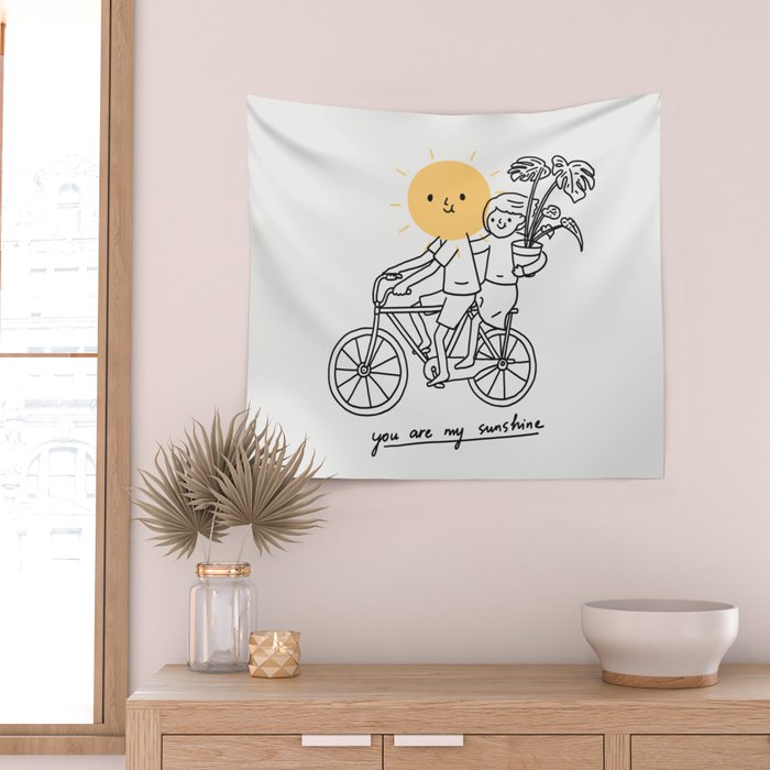 You are my sunshine 2 Wall Tapestry Gallery Image 2
