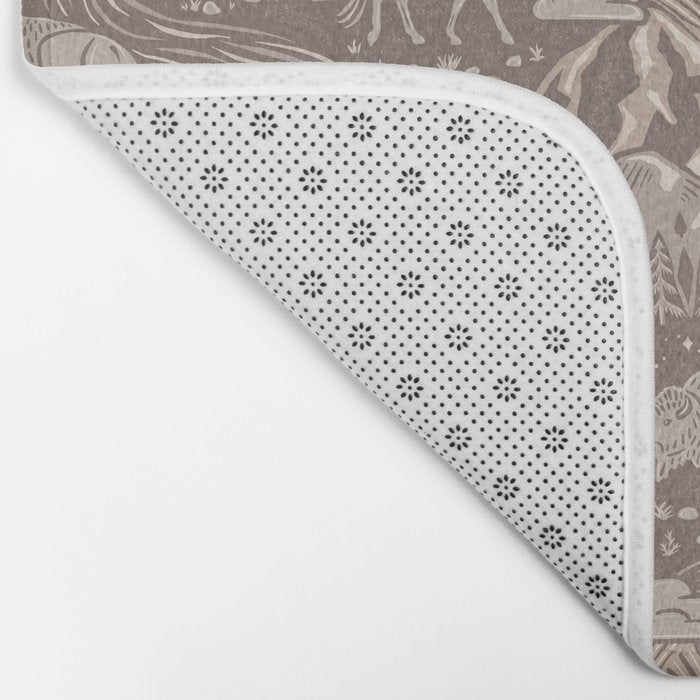 Wild West - Taupe Neutral  Bath Mat Gallery Image 2