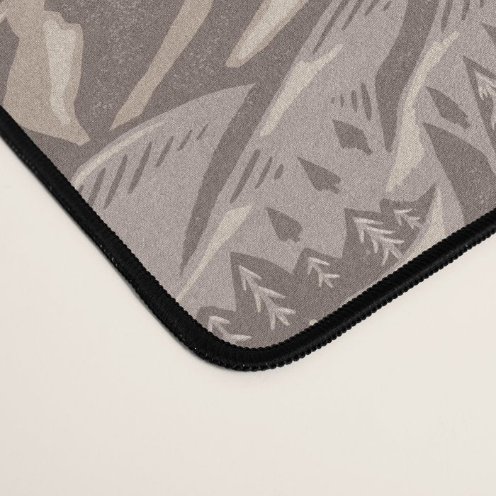 Wild West - Taupe Neutral  Desk Mat Gallery Image 4