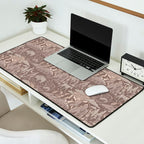 Wild West - Taupe Neutral  Desk Mat Gallery Image 2