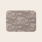 Wild West - Taupe Neutral  Bath Mat Gallery Image 1