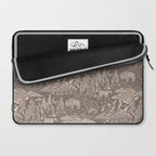 Wild West - Taupe Neutral  Laptop Sleeve Gallery Image 2