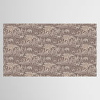 Wild West - Taupe Neutral  Tablecloth Gallery Image 2