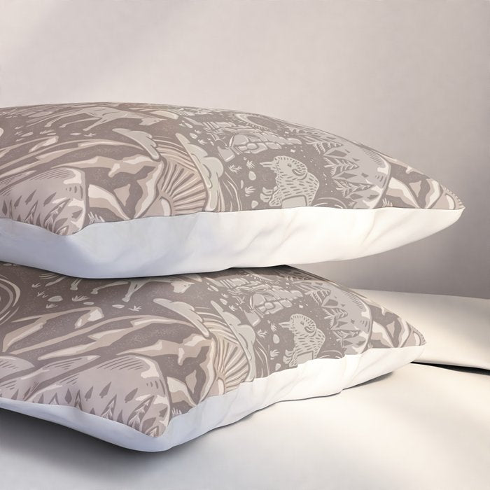 Wild West - Taupe Neutral  Pillow Sham Gallery Image 3