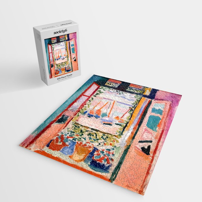 The Open Window- Henri Matisse -Open Window Collioure - Matisse Collioure  Jigsaw Puzzle Gallery Image 2