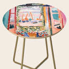 The Open Window- Henri Matisse -Open Window Collioure - Matisse Collioure  Side Table Gallery Image 2