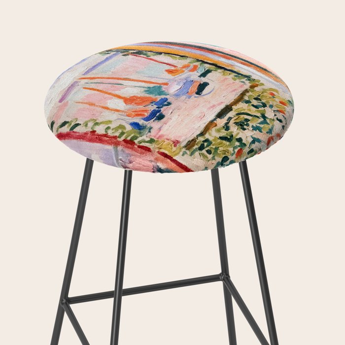 The Open Window- Henri Matisse -Open Window Collioure - Matisse Collioure  Stool Gallery Image 2