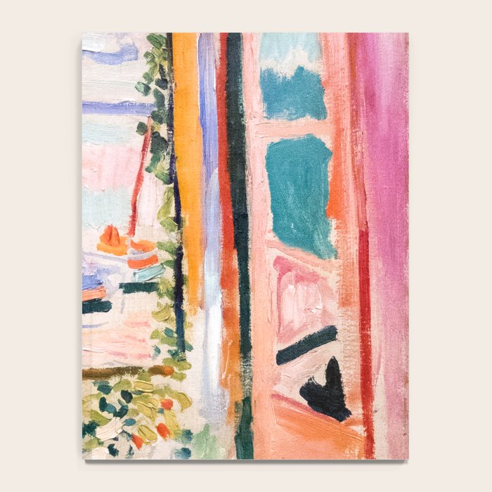 The Open Window- Henri Matisse -Open Window Collioure - Matisse Collioure  Notebook Gallery Image 4