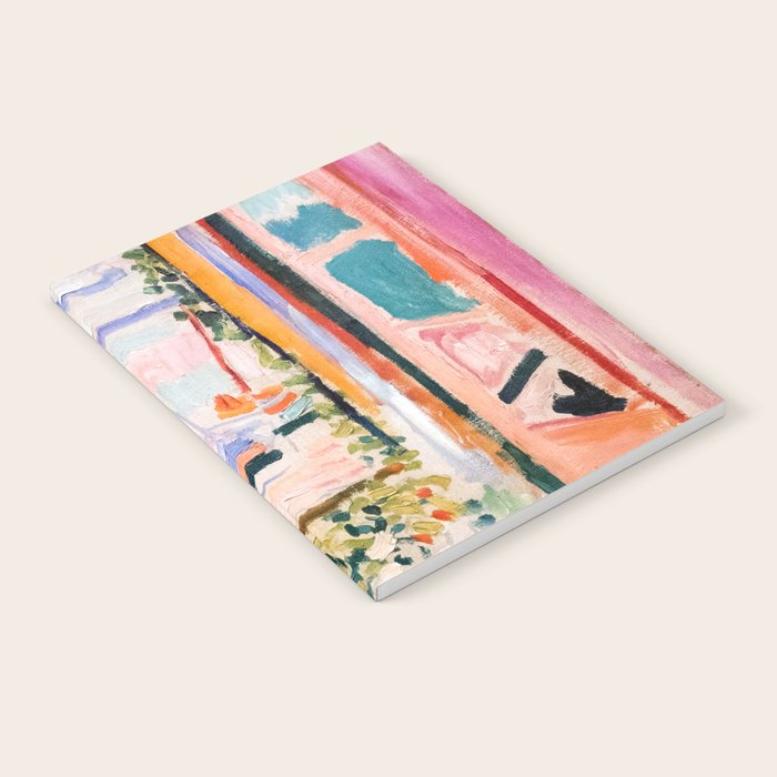 The Open Window- Henri Matisse -Open Window Collioure - Matisse Collioure  Notebook Gallery Image 1