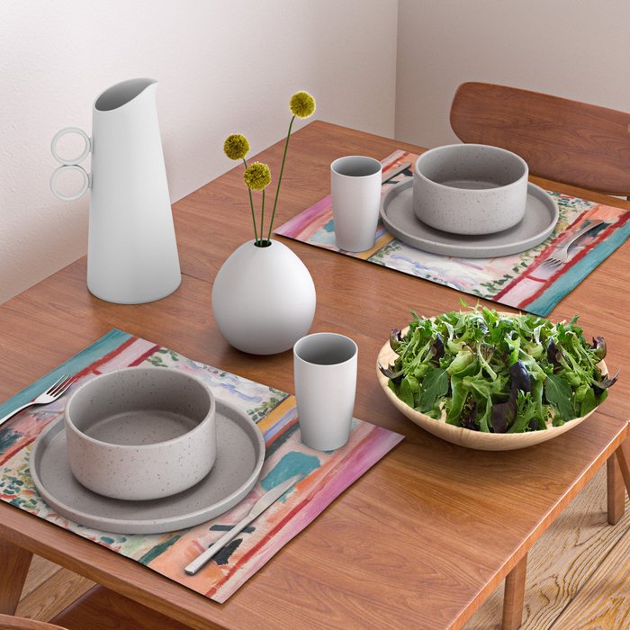 The Open Window- Henri Matisse -Open Window Collioure - Matisse Collioure  Placemat Gallery Image 2