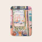 The Open Window- Henri Matisse -Open Window Collioure - Matisse Collioure  Bath Mat Gallery Image 1