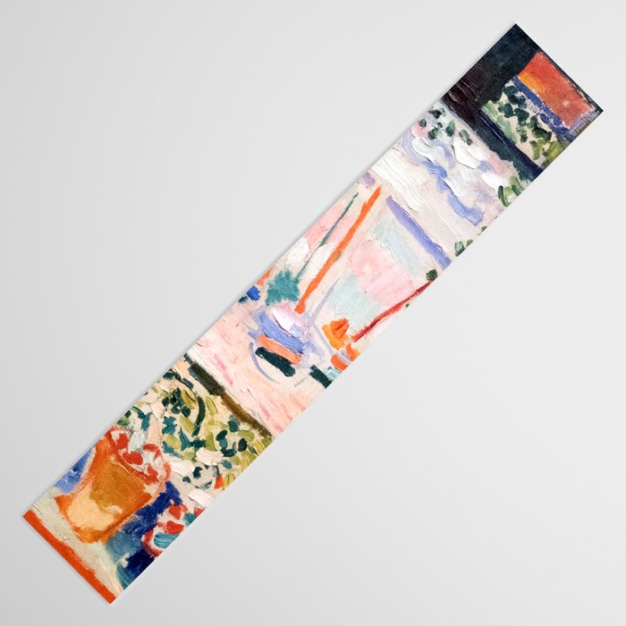 The Open Window- Henri Matisse -Open Window Collioure - Matisse Collioure  Table Runner Gallery Image 3