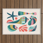 Seashell Outdoor Rug Gallery Image 1