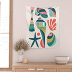 Seashell Wall Tapestry Gallery Image 2