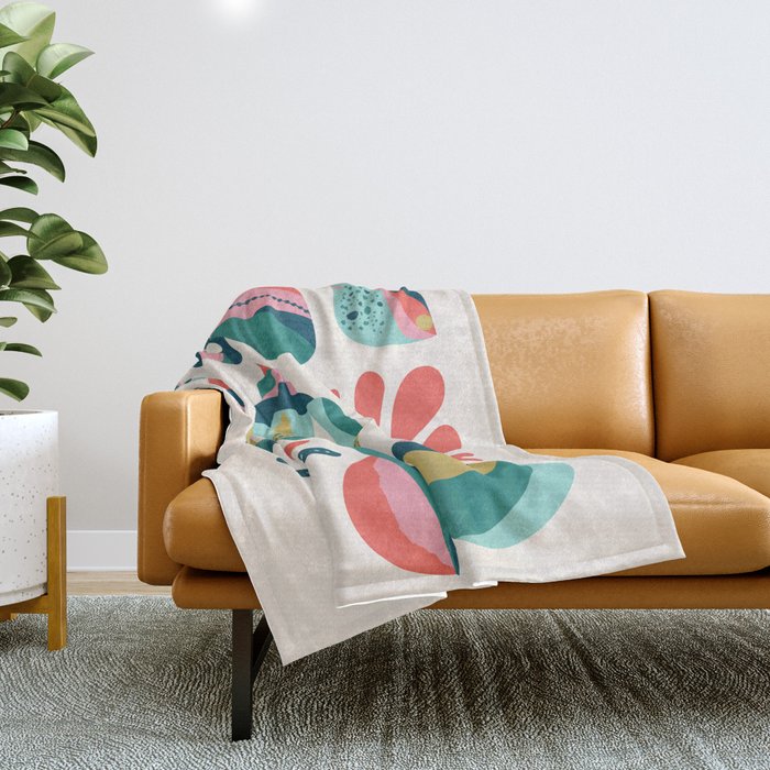 Seashell Throw Blanket Gallery Image 1