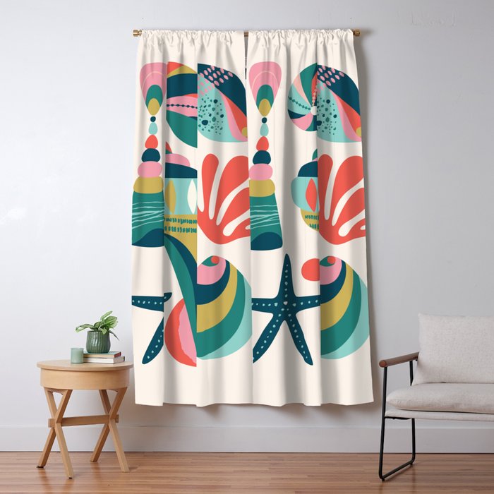 Seashell Window Curtain Gallery Image 1