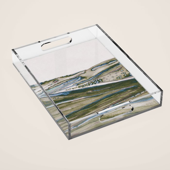 Green Hills Acrylic Tray Gallery Image 1