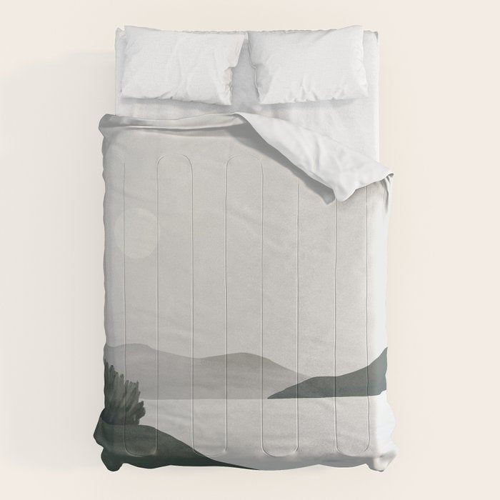 Minimalist Landscape Comforter Gallery Image 6