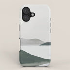 Minimalist Landscape iPhone Case Gallery Image 1