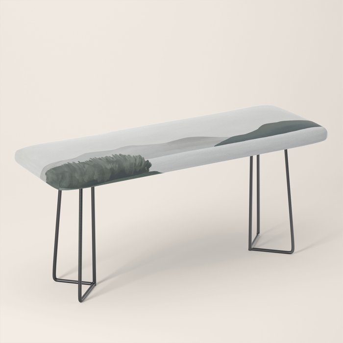 Minimalist Landscape Bench Gallery Image 1