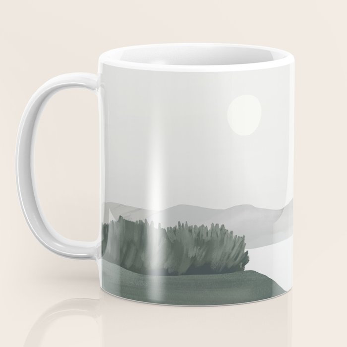 Minimalist Landscape Coffee Mug Gallery Image 3