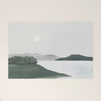 Minimalist Landscape Welcome Mat Gallery Image 1