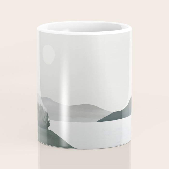 Minimalist Landscape Coffee Mug Gallery Image 4