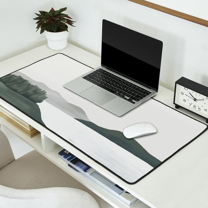 Minimalist Landscape Desk Mat Gallery Image 2