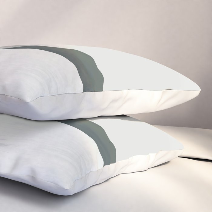 Minimalist Landscape Pillow Sham Gallery Image 3