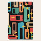 Retro Mid Century Modern Abstract Pattern 223 Cutting Board Gallery Image 1