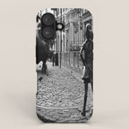 Fearless Girl and the Charging Bull iPhone Case Gallery Image 1